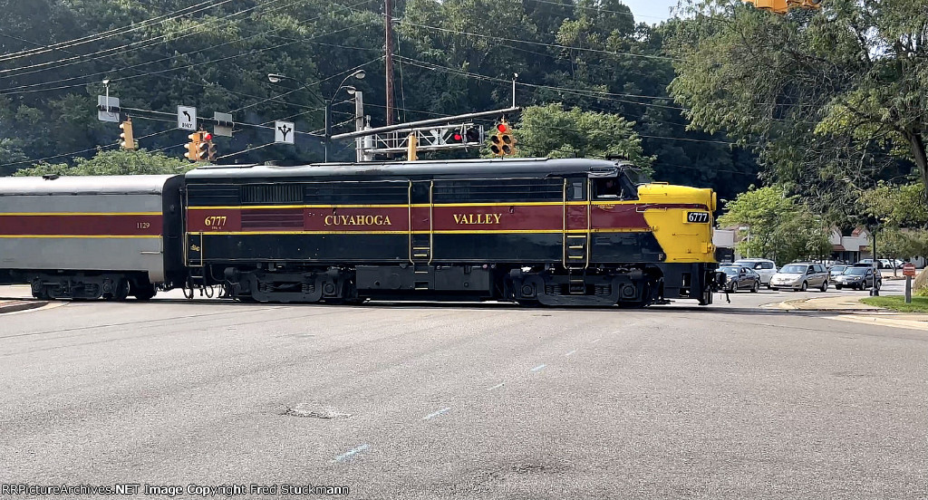 CVSR 6777 now leads north in Merriman Valley.